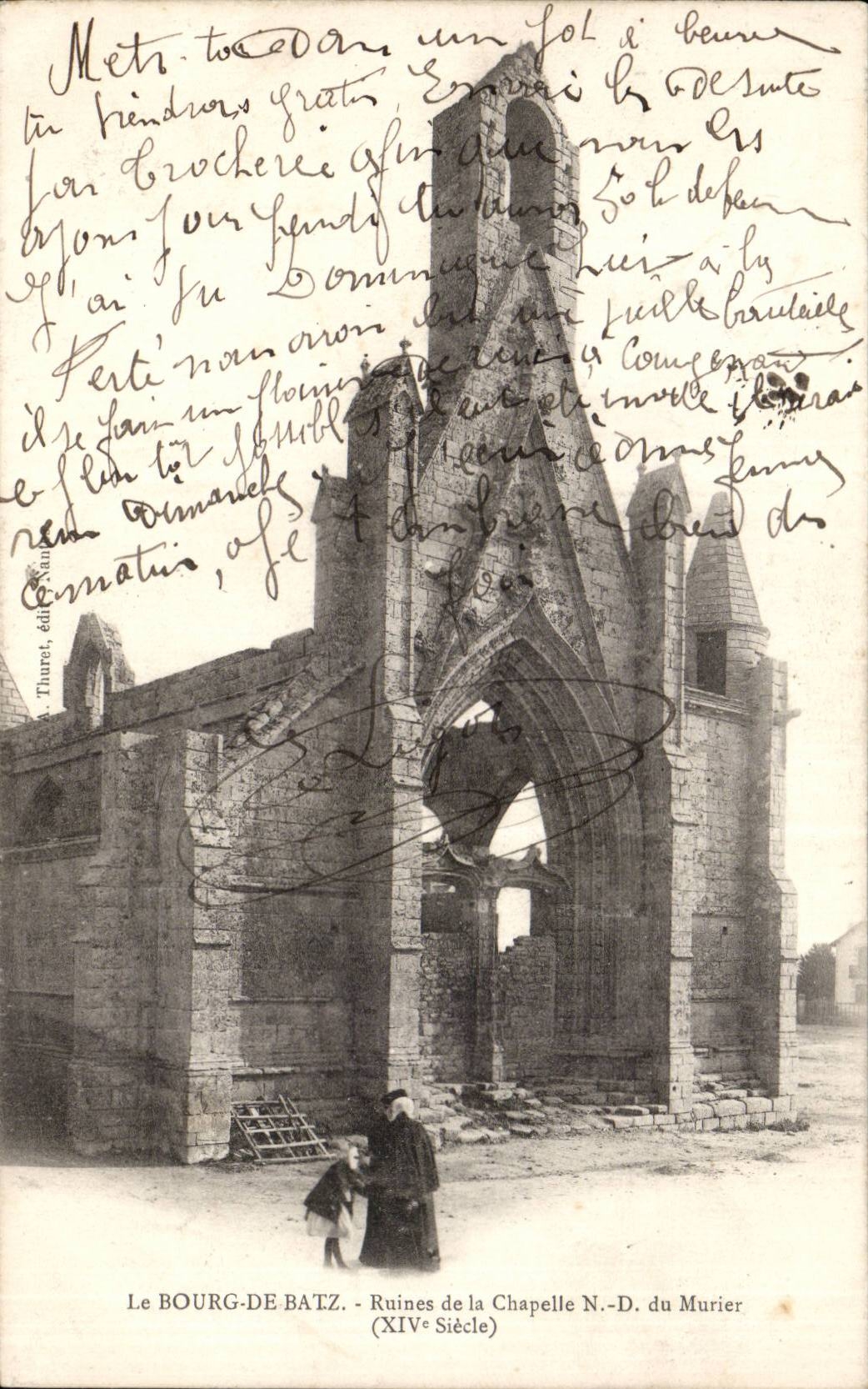 Borough of Batz CPA Ruins of the ND vault of the Mulberry tree