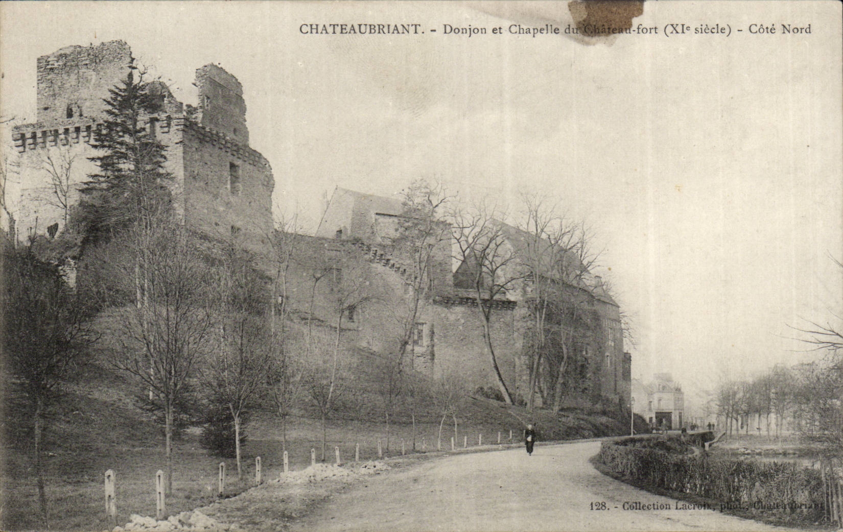 Chateaubriant CPA Unterhalt und Wolbung des starken Schlosses bemisst Nord