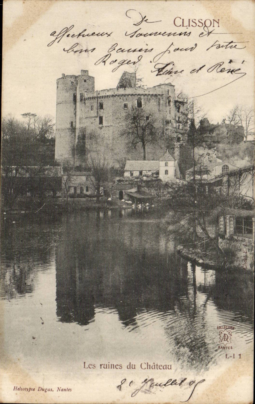 Clisson CPA Schlossruinen