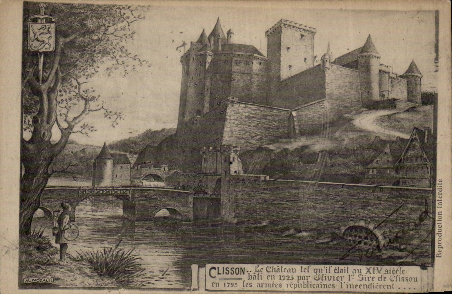 Clisson CPA das Schloss