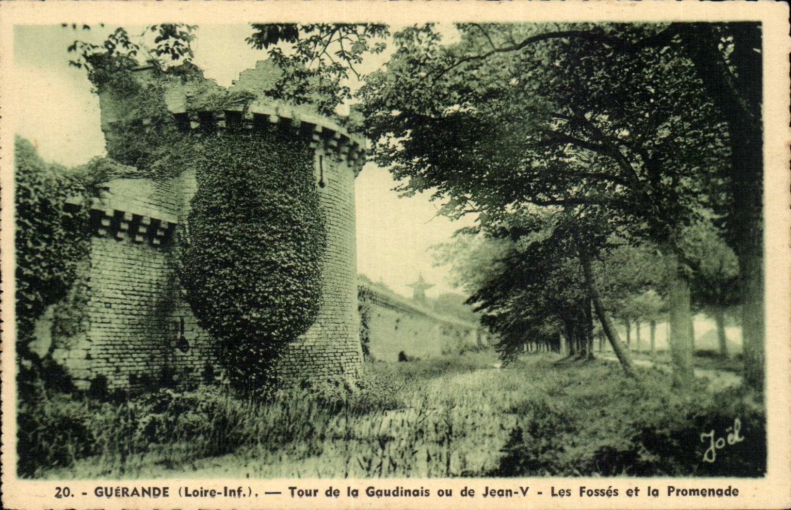 CPA Guerande Aufsatz Gaudinois oder Jean-V der Gruben und des Wegs