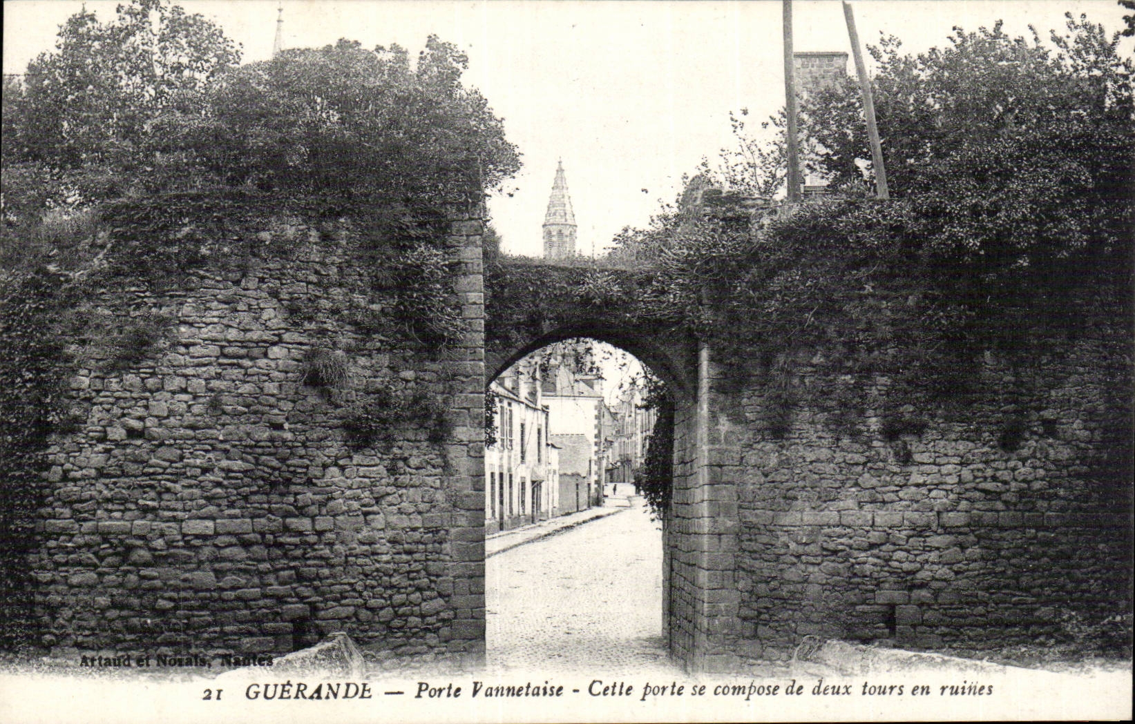 CPA Guerande Vannetaise Gatter