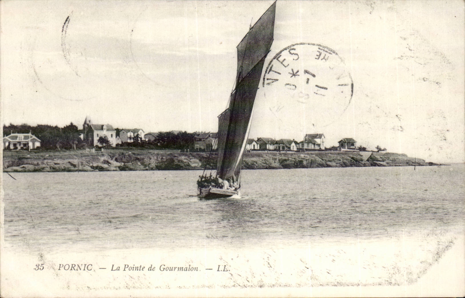 CPA Pornic the point of Gourmalon