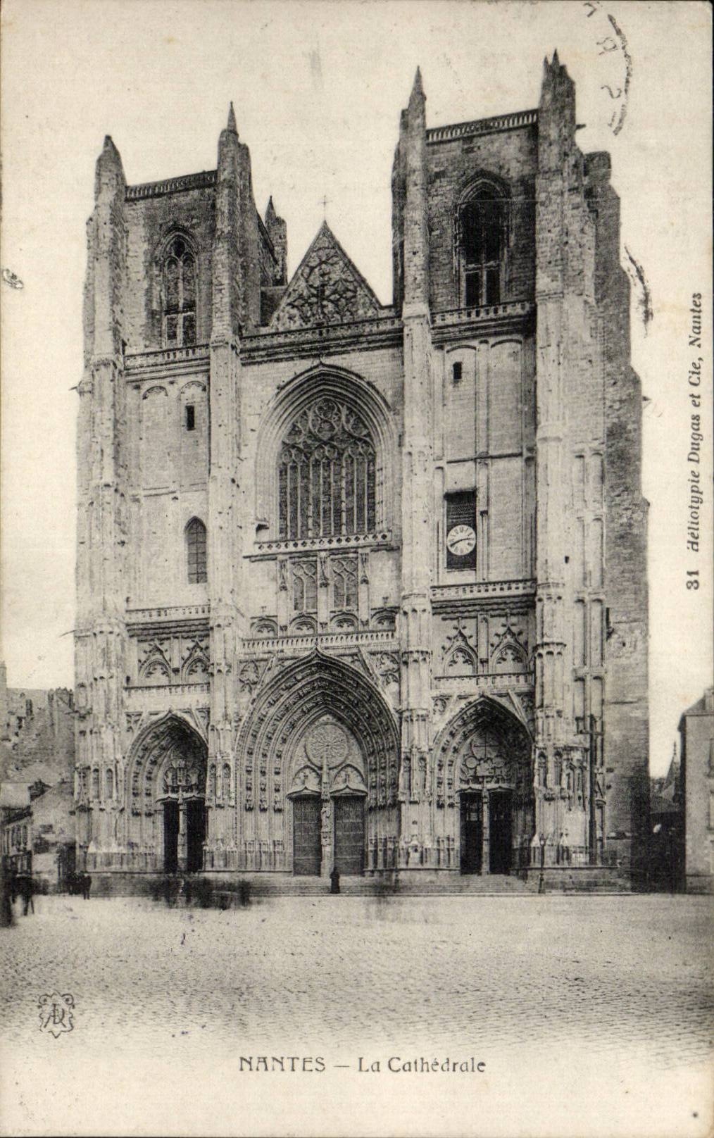 CPA Nantes the cathedral