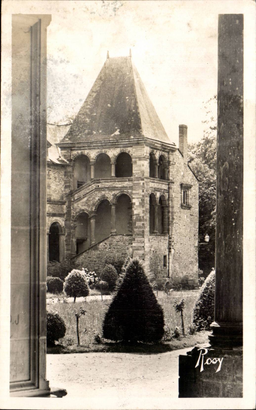 CPA Chateaubriant the house of staircase of the castle Renaissance