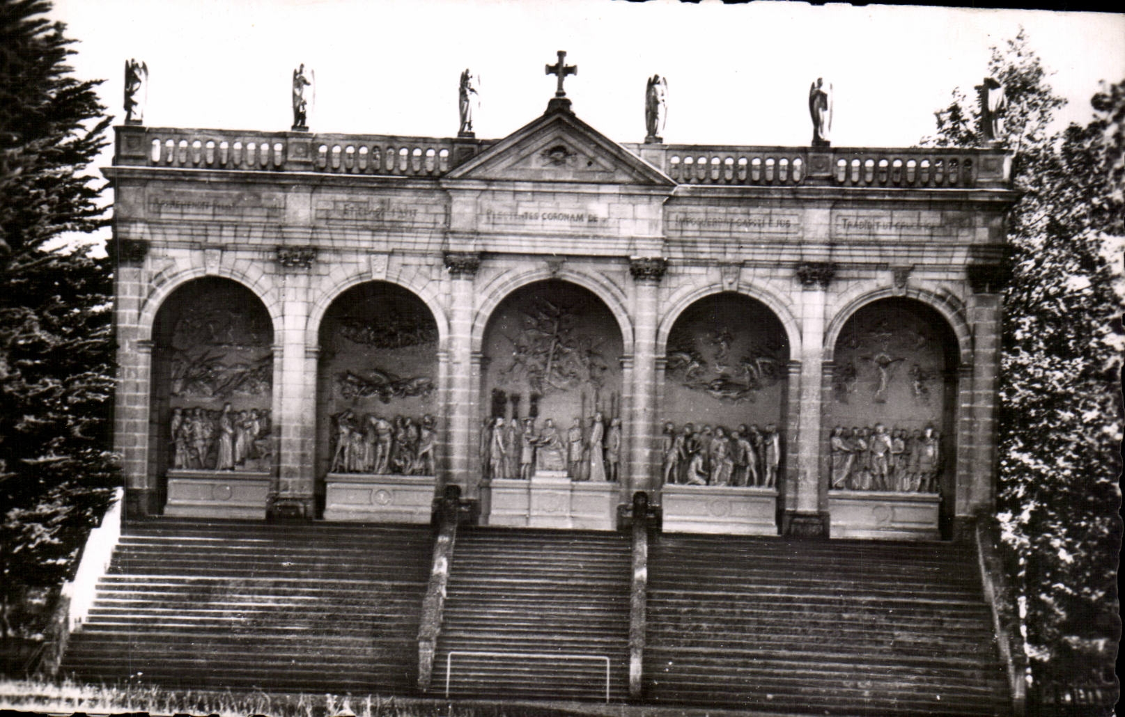 CPSM Calvaire of Pontchateau the way of the Jesus Cross condemns died