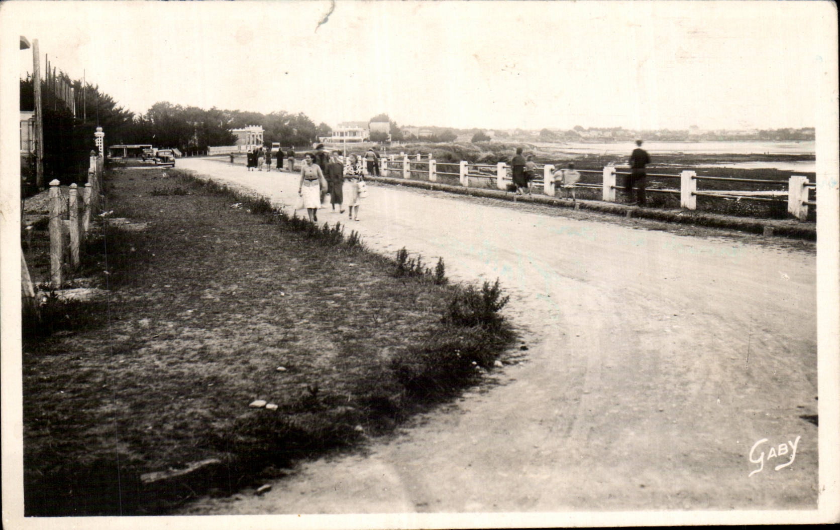 CPSM Tharon Strand-Prachtstrasse des Ozeans in Richtung zu Cormier