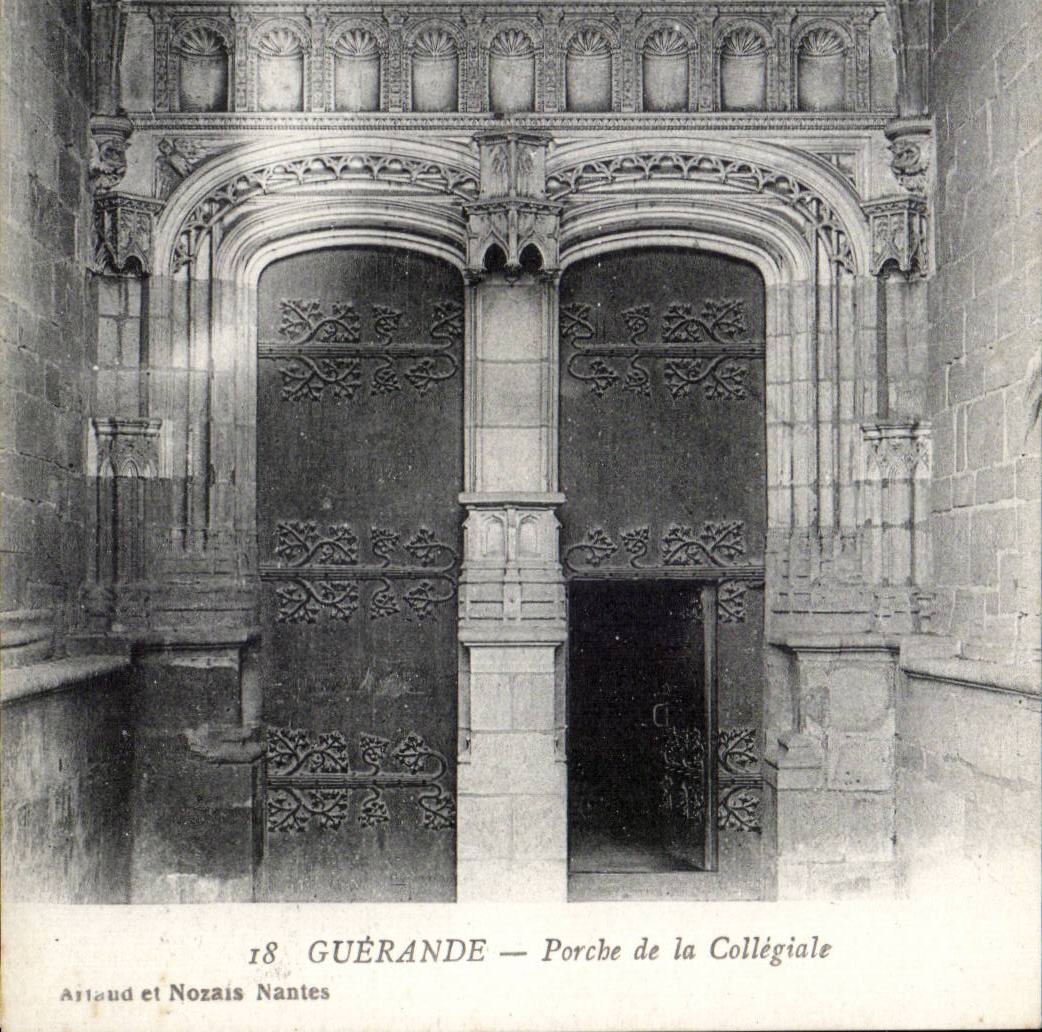 CPA Guerande Porch of the collegial one
