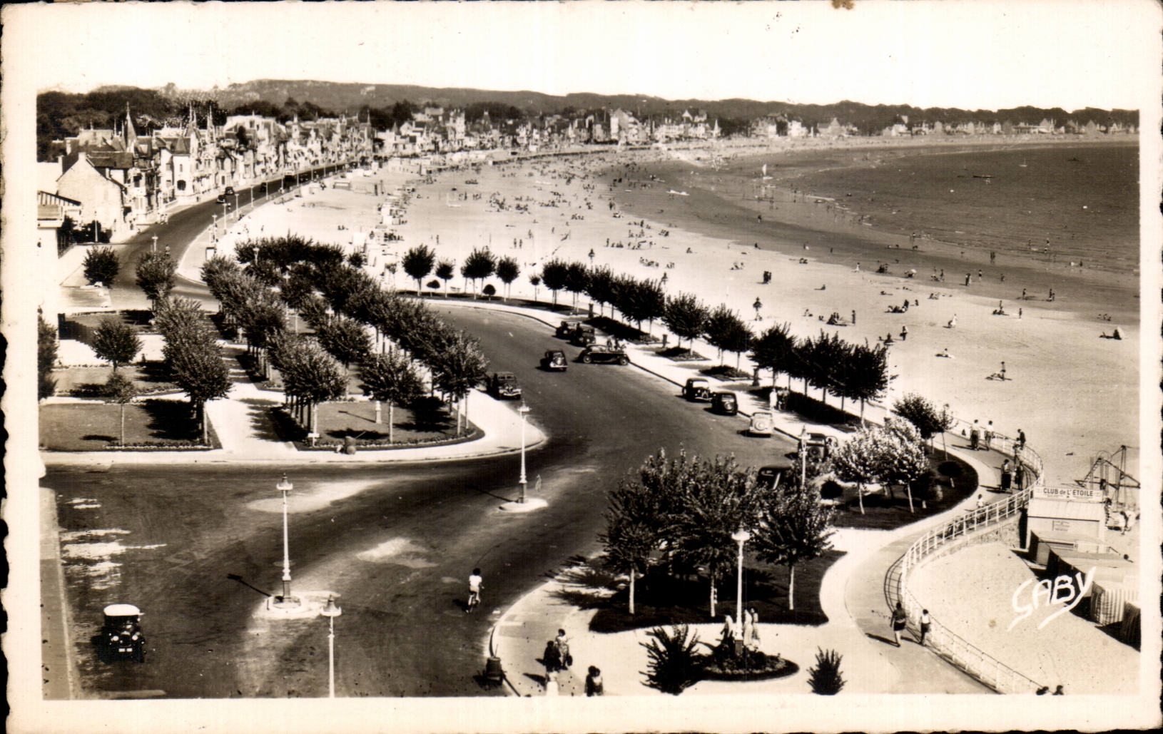 CPSM La Baule Esplanade of the casino and the beach
