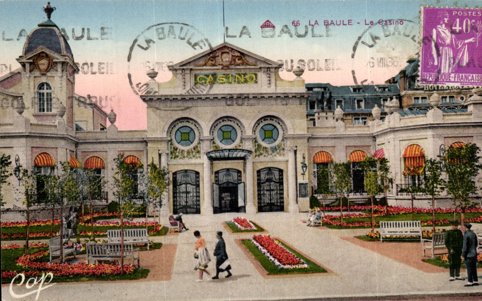 CPA La Baule the casino