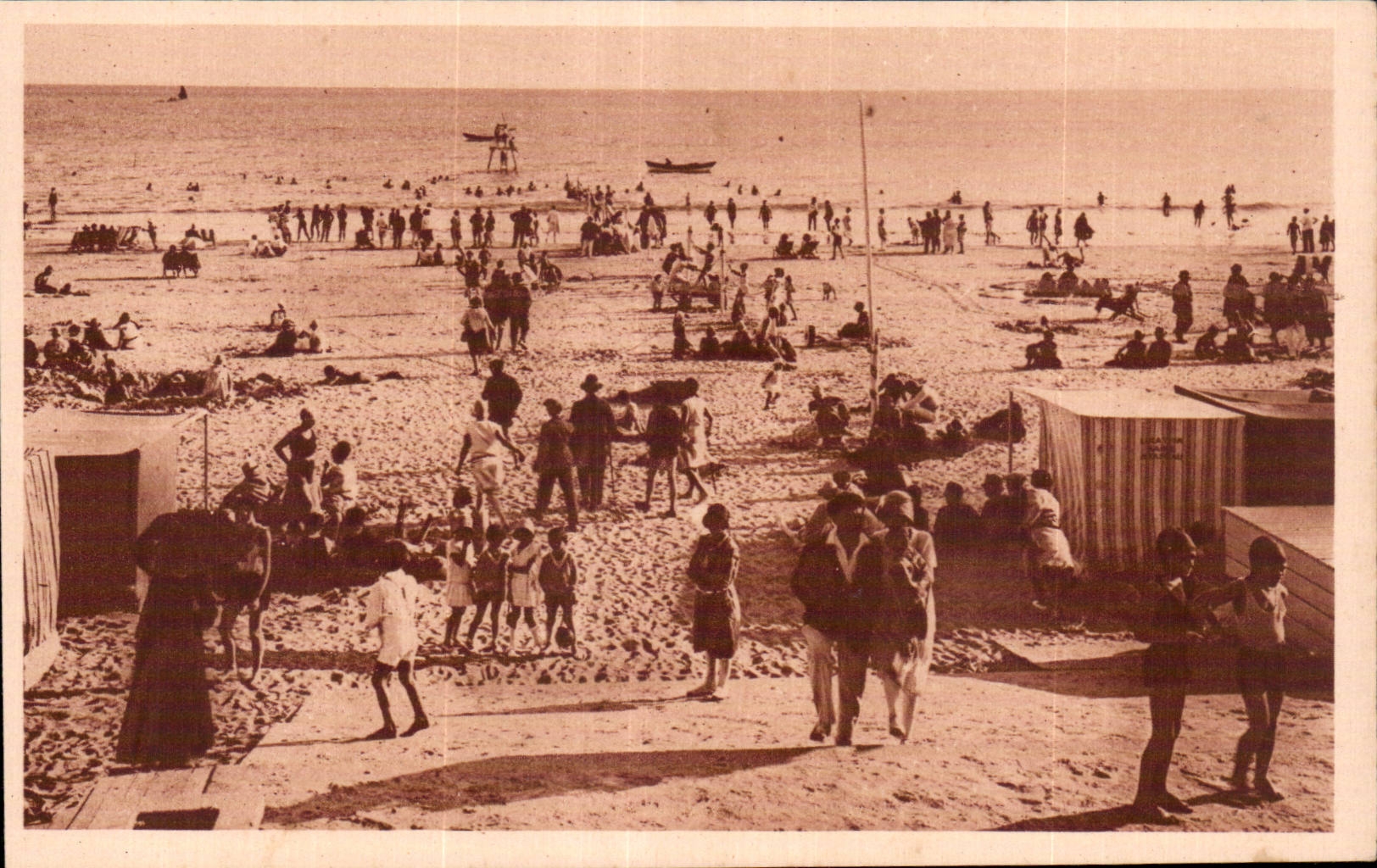 CPA Baule on sea Entering of the beach