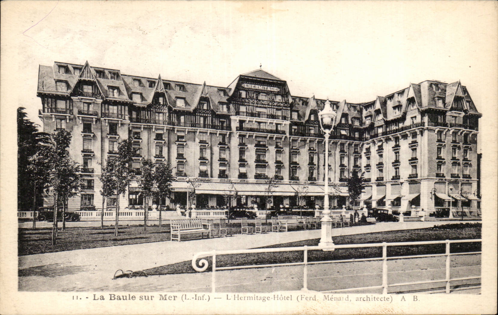 CPA La Baule on sea the Hermitage Hotel