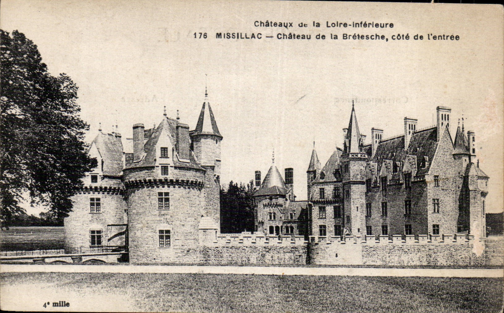 CPA Missillac Schloss von Bretesche