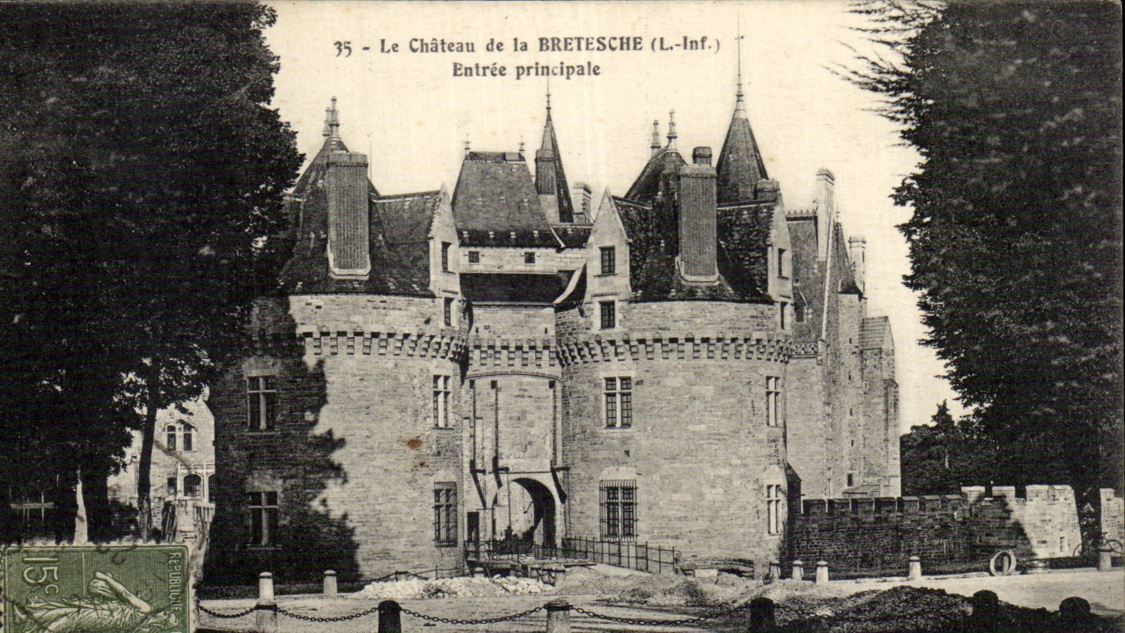 CPA Missillac Schloss von Bretesche