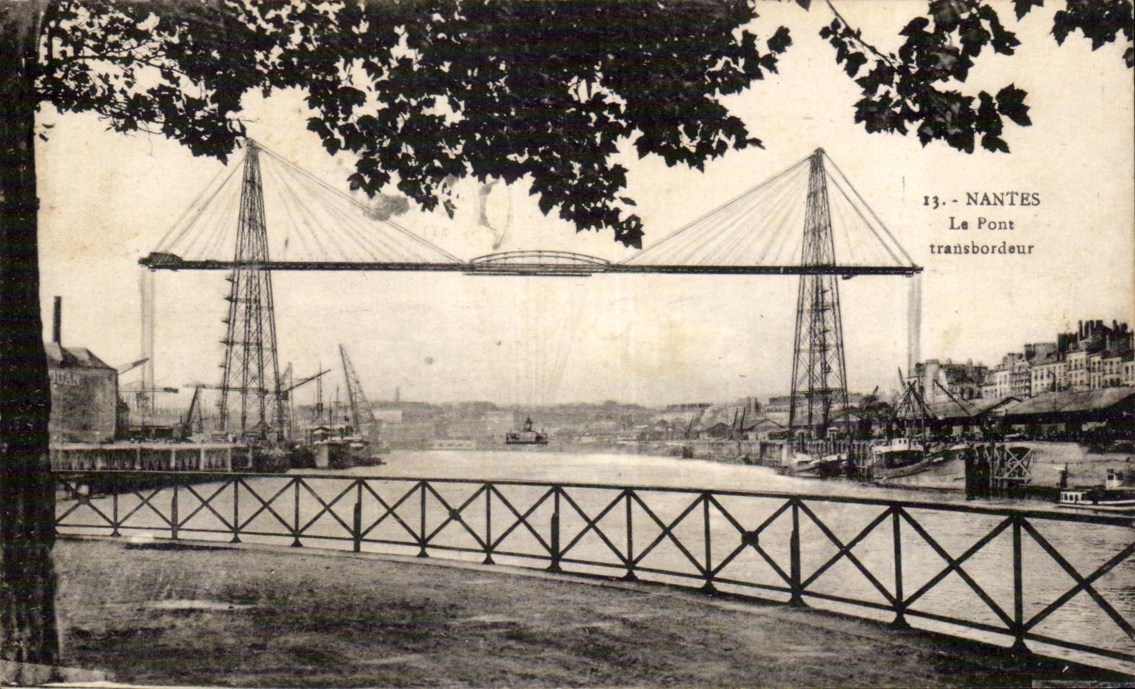 CPA Nantes the transporter bridge