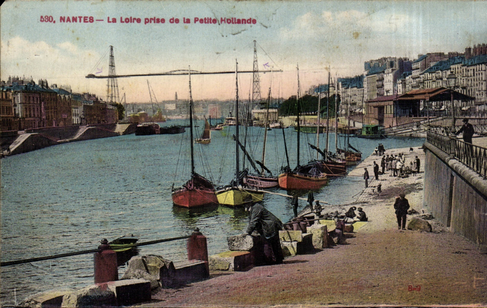 Nantes CPA the Loire taken of small Netherlands