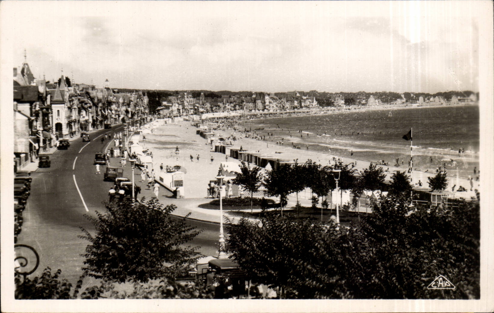 CPA La Baule Seen on the beach