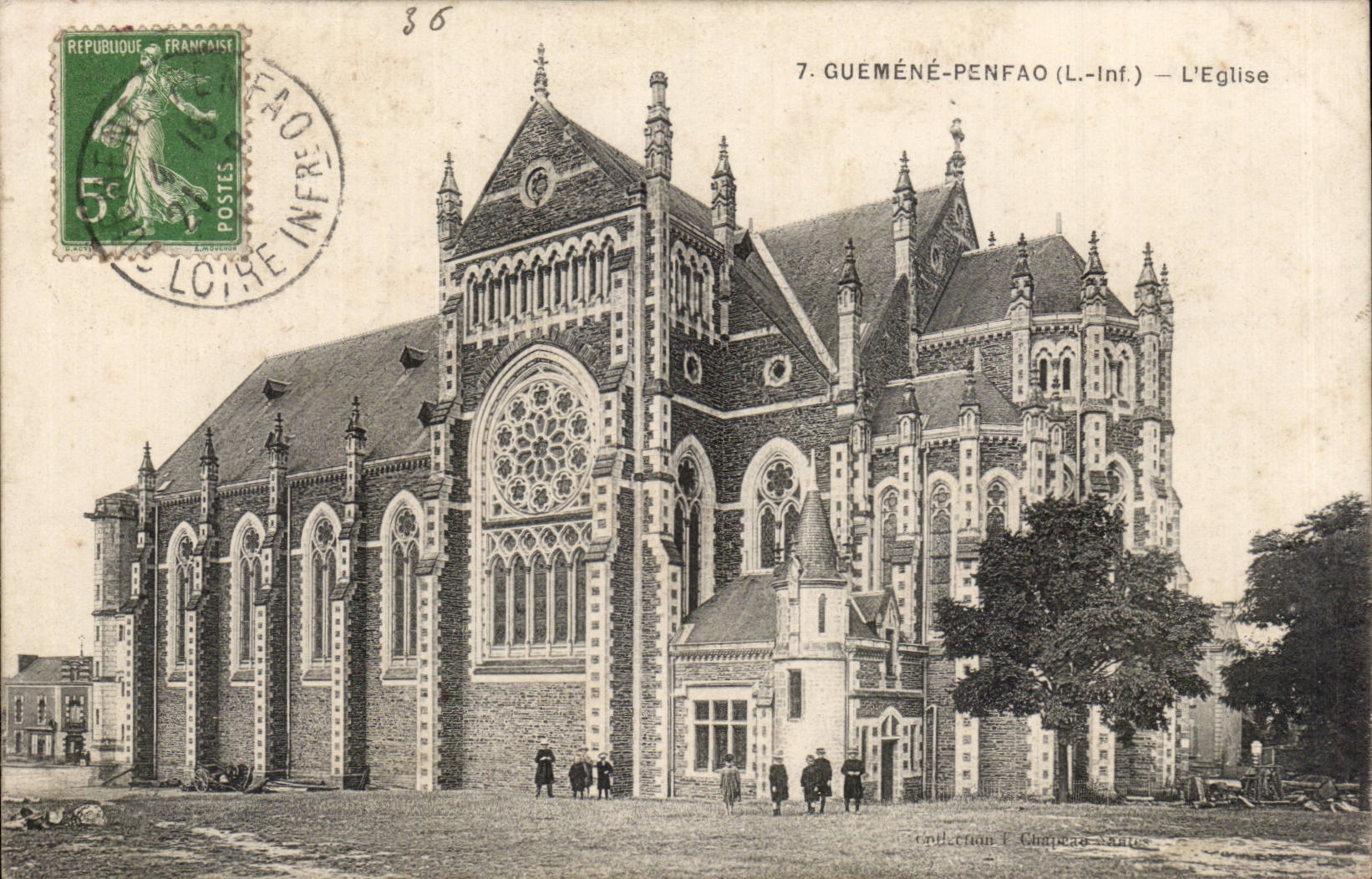 CPA Guemene Penfao die Kirche