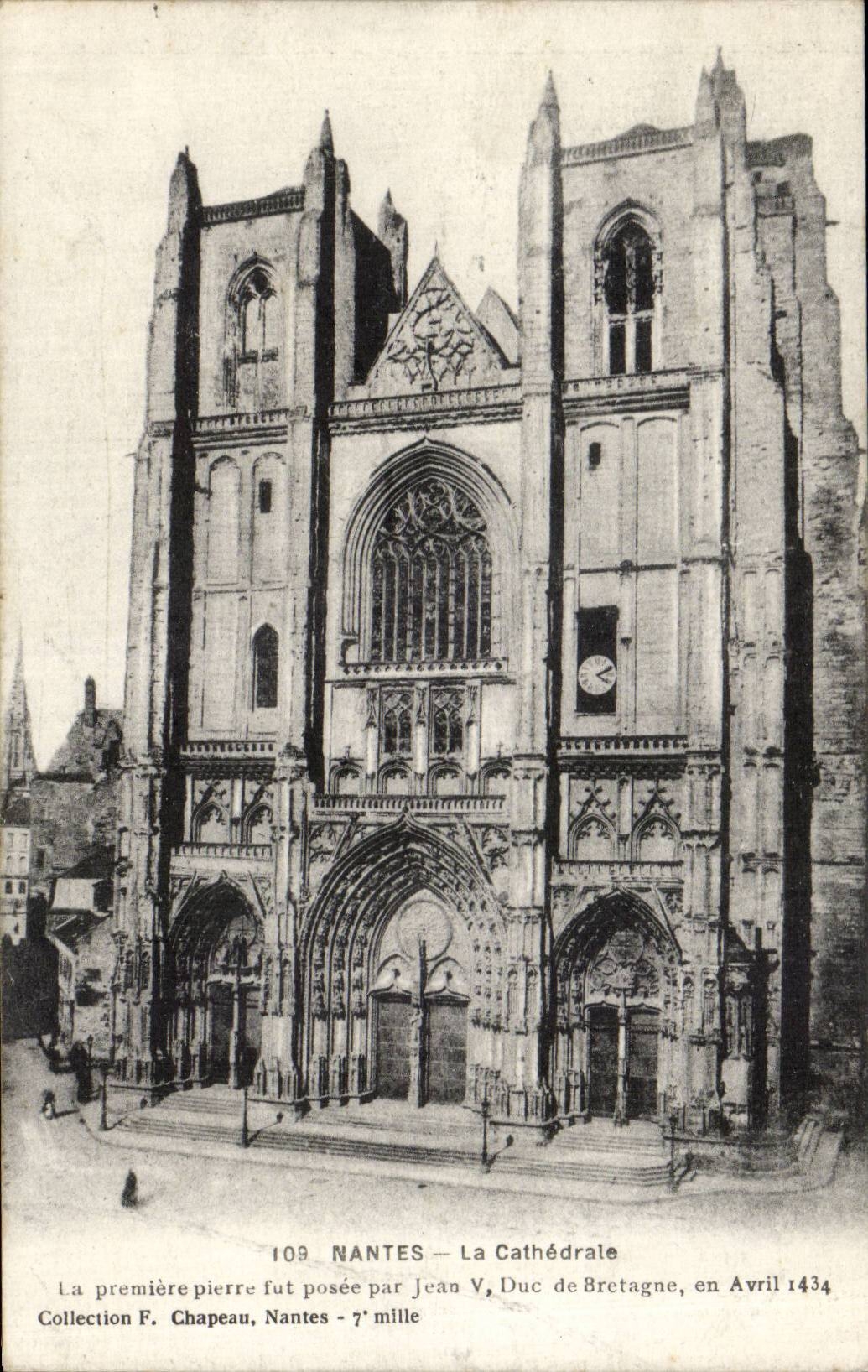 CPA Nantes the cathedral