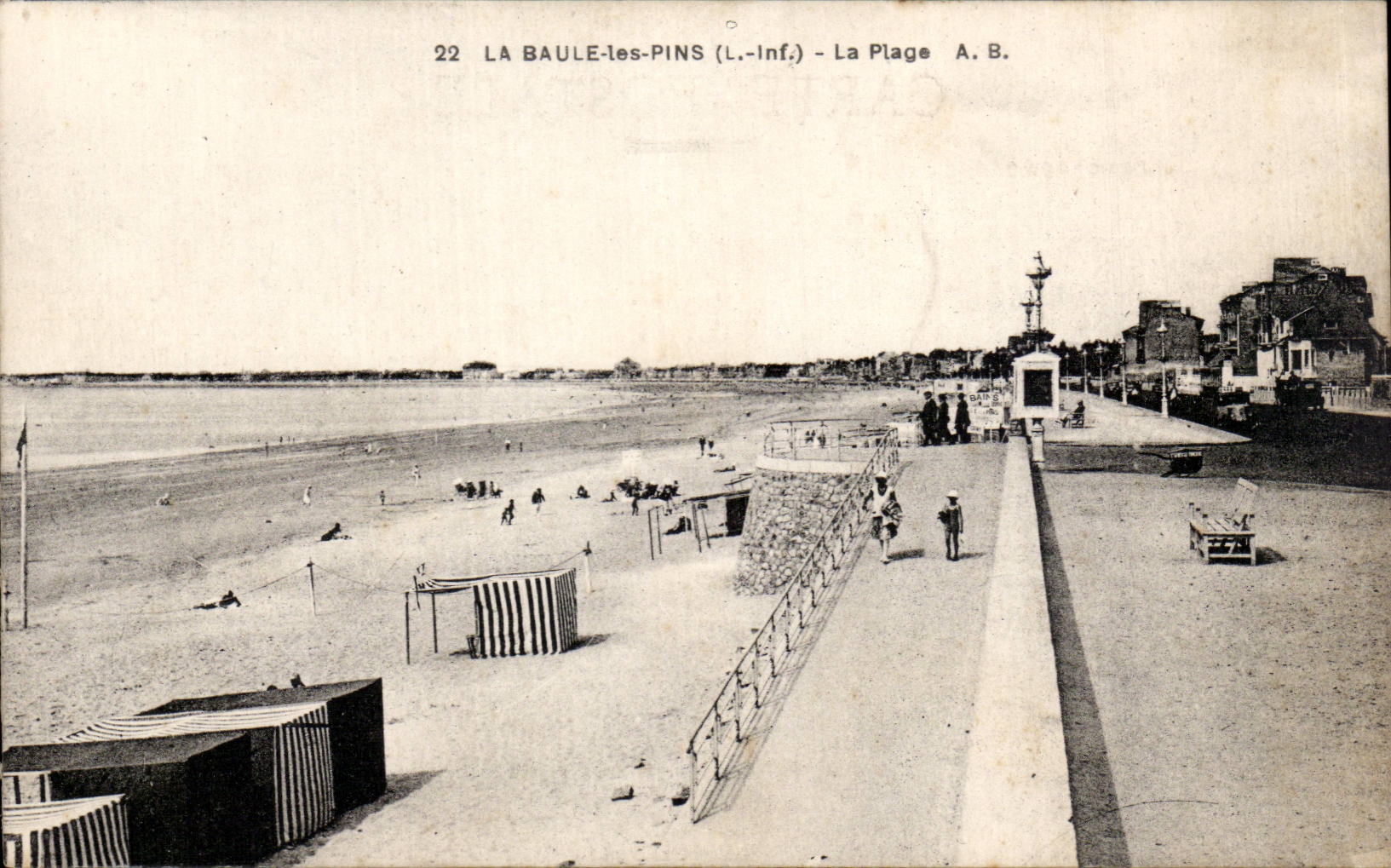 CPA La Baule pines the beach