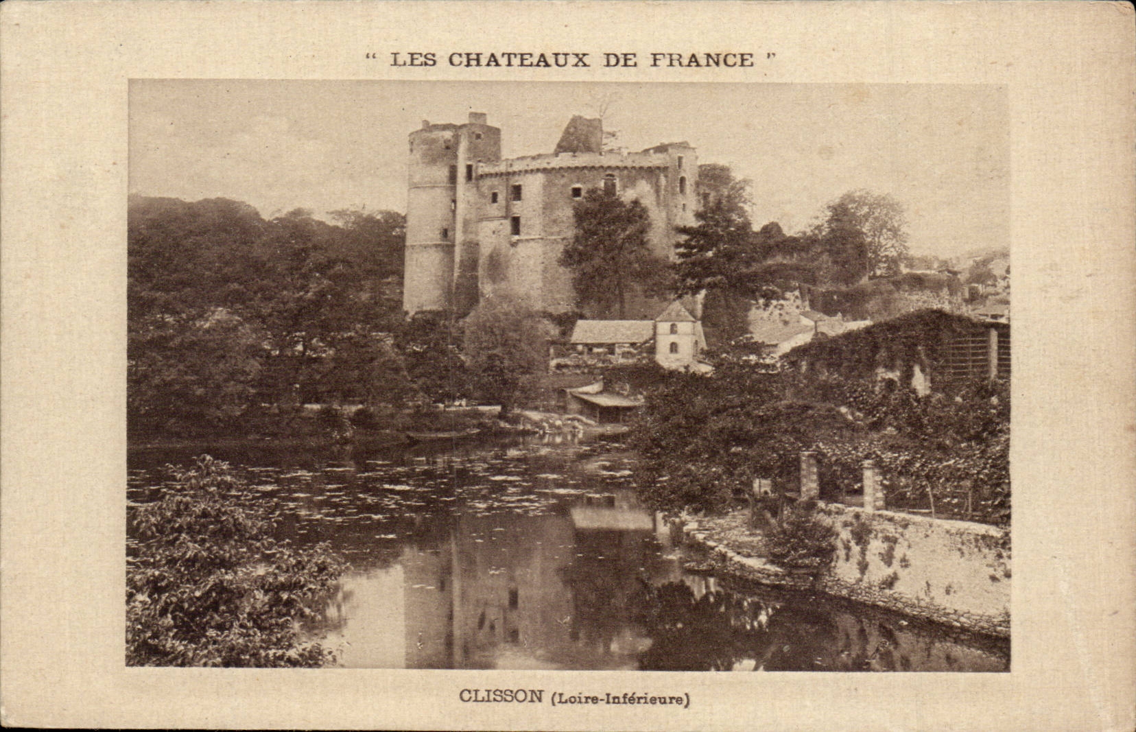 CPA Clisson das Schloss