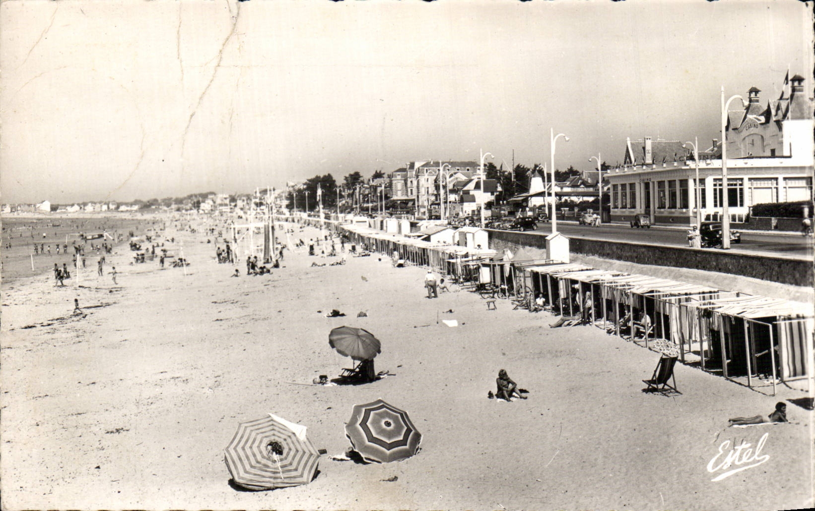 CPSM Pornichet the beach and the casino Volleyball ball Volley ball