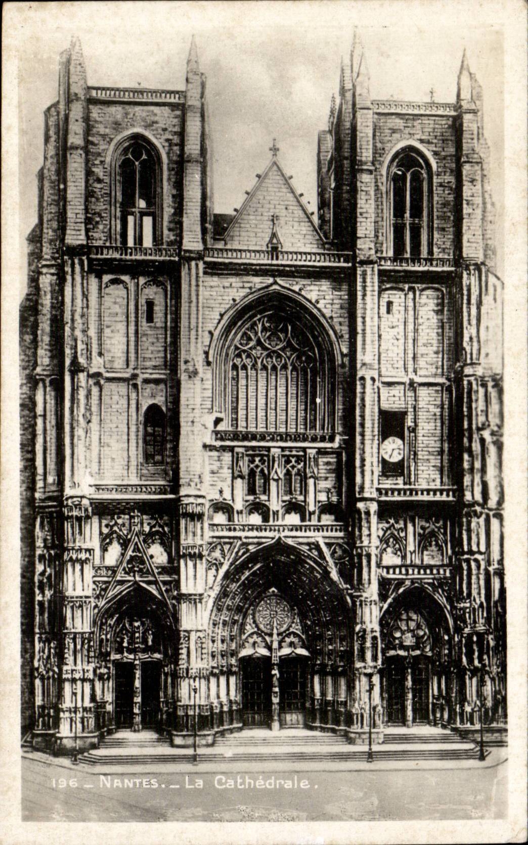 CPA Nantes the cathedral