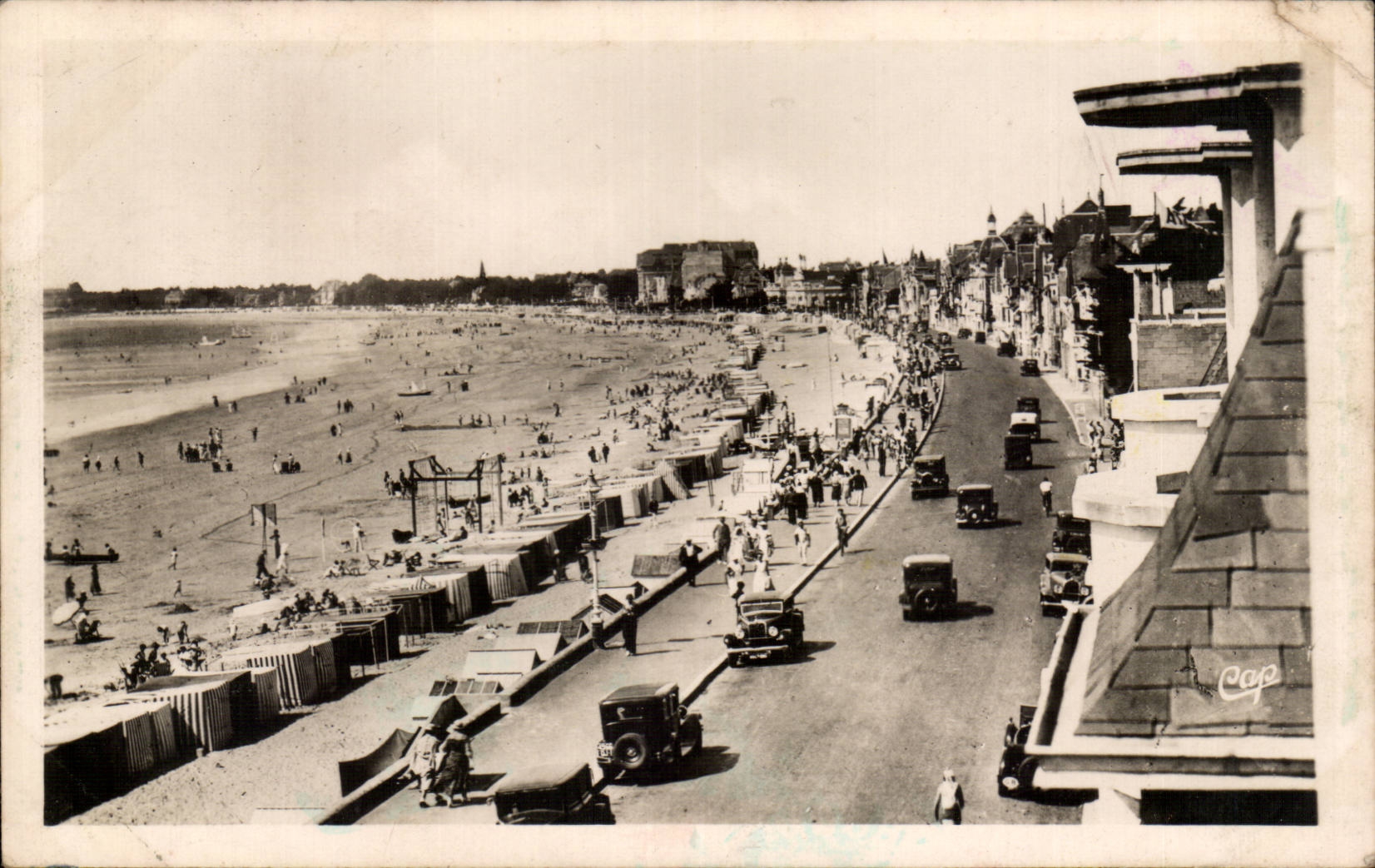 La Baule CPA Boulevard of the ocean Seen towards the casinos