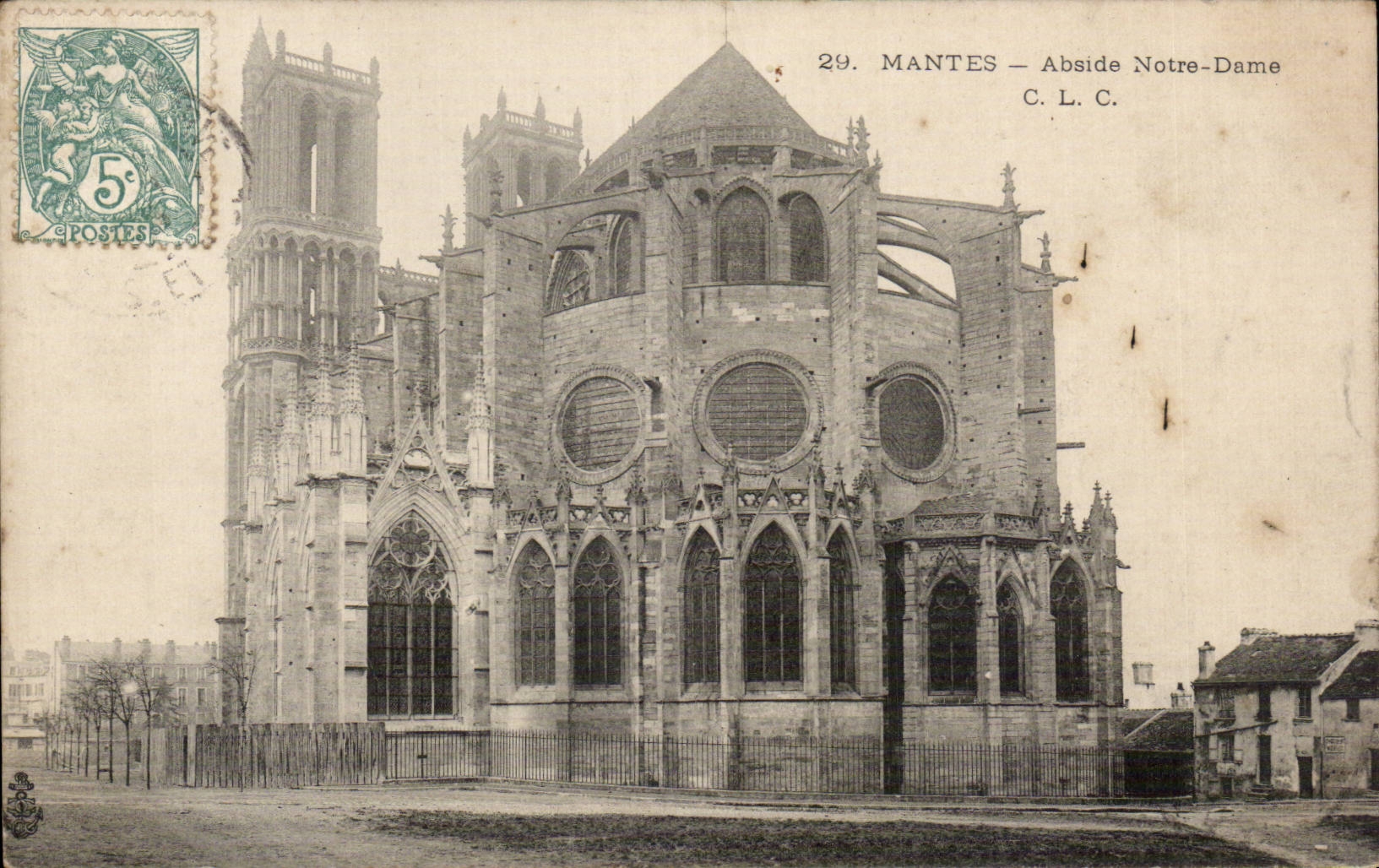 CPA Nantes Notre Dame Apse