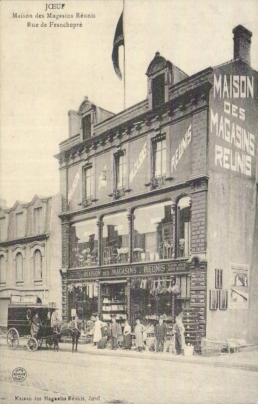 REPRODUCTION Jouef House of the joined together stores Street of francehepre