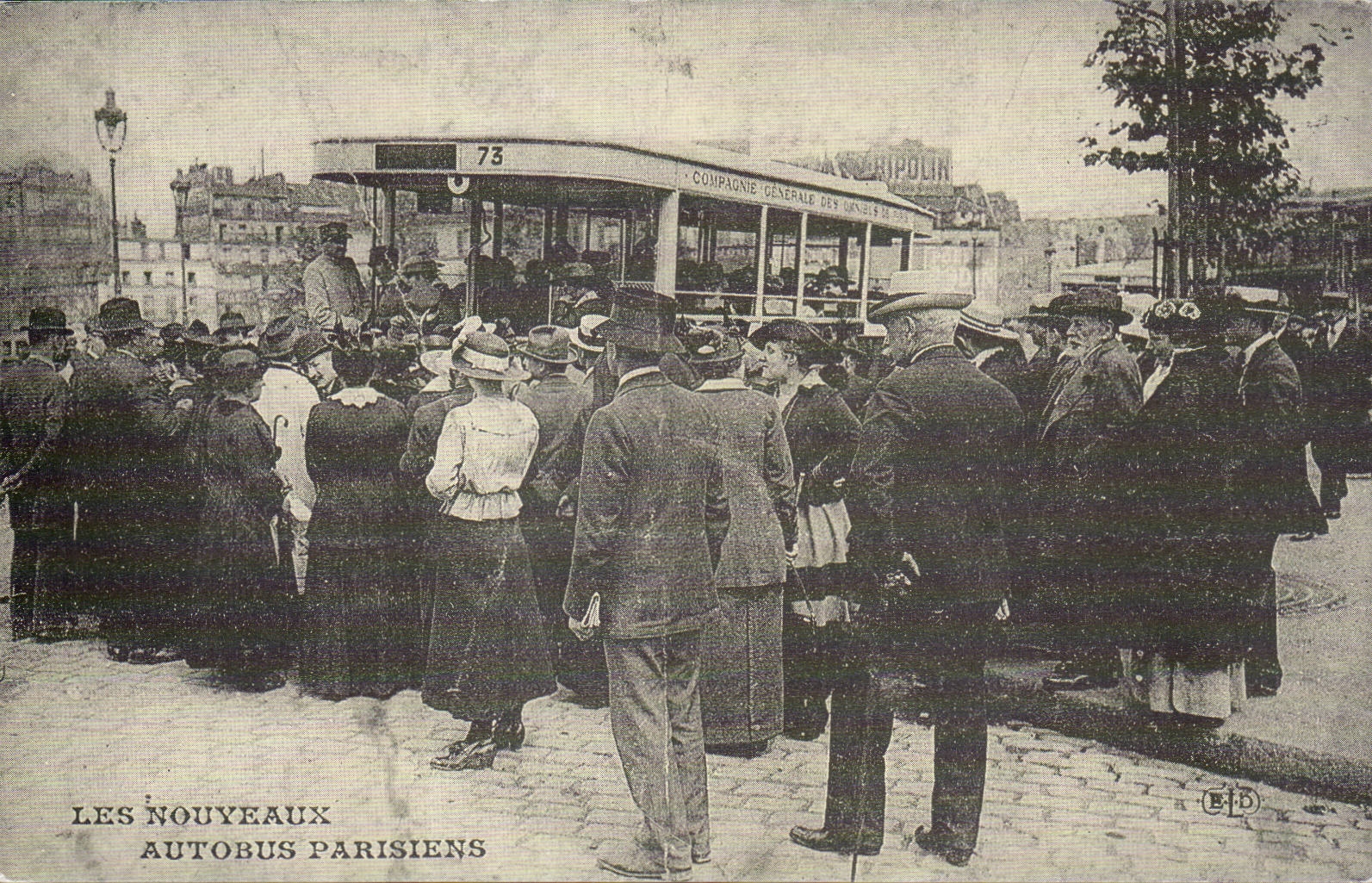 WIEDERGABE die neuen Pariser Busse Paris