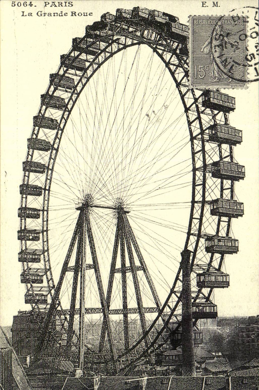 REPRODUCTION Paris la Grande roue