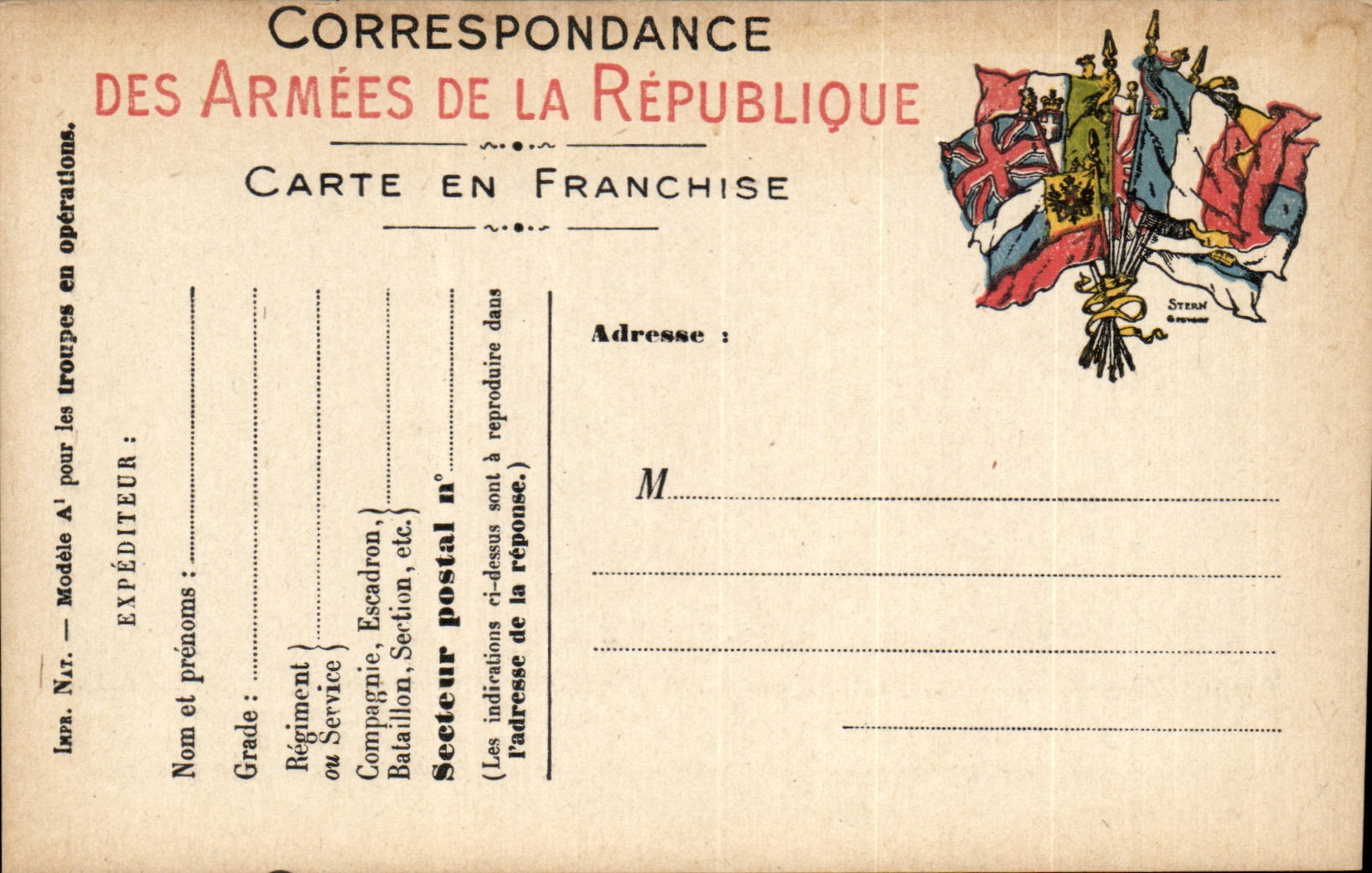 Chart of military frankness Militaria New