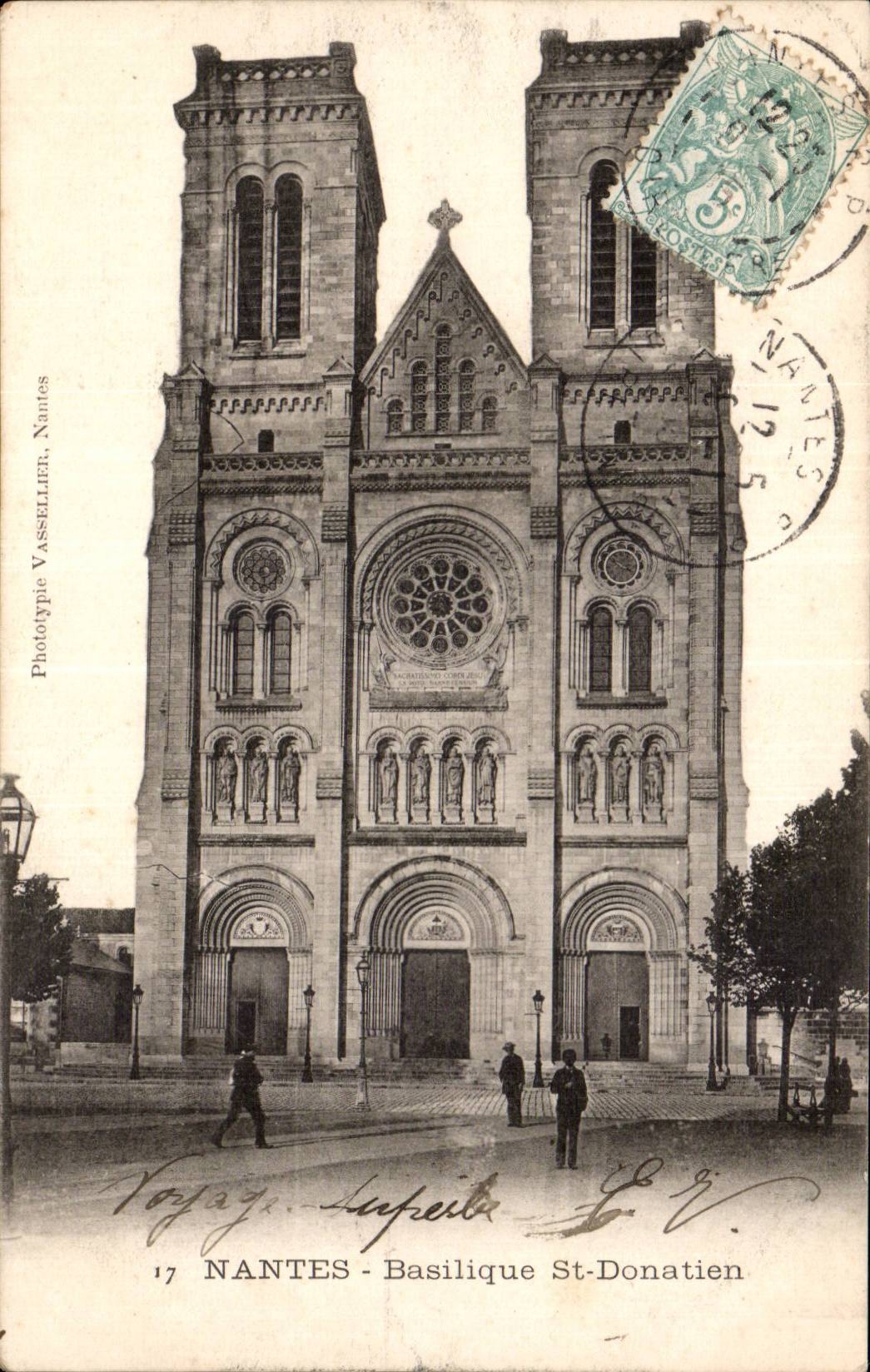 CPA Nantes Basilica St Donatien