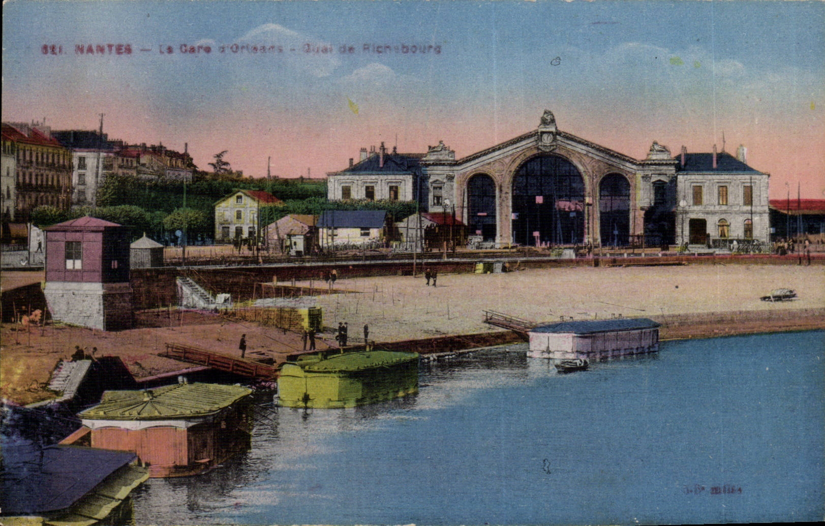 CPA Nantes Train station