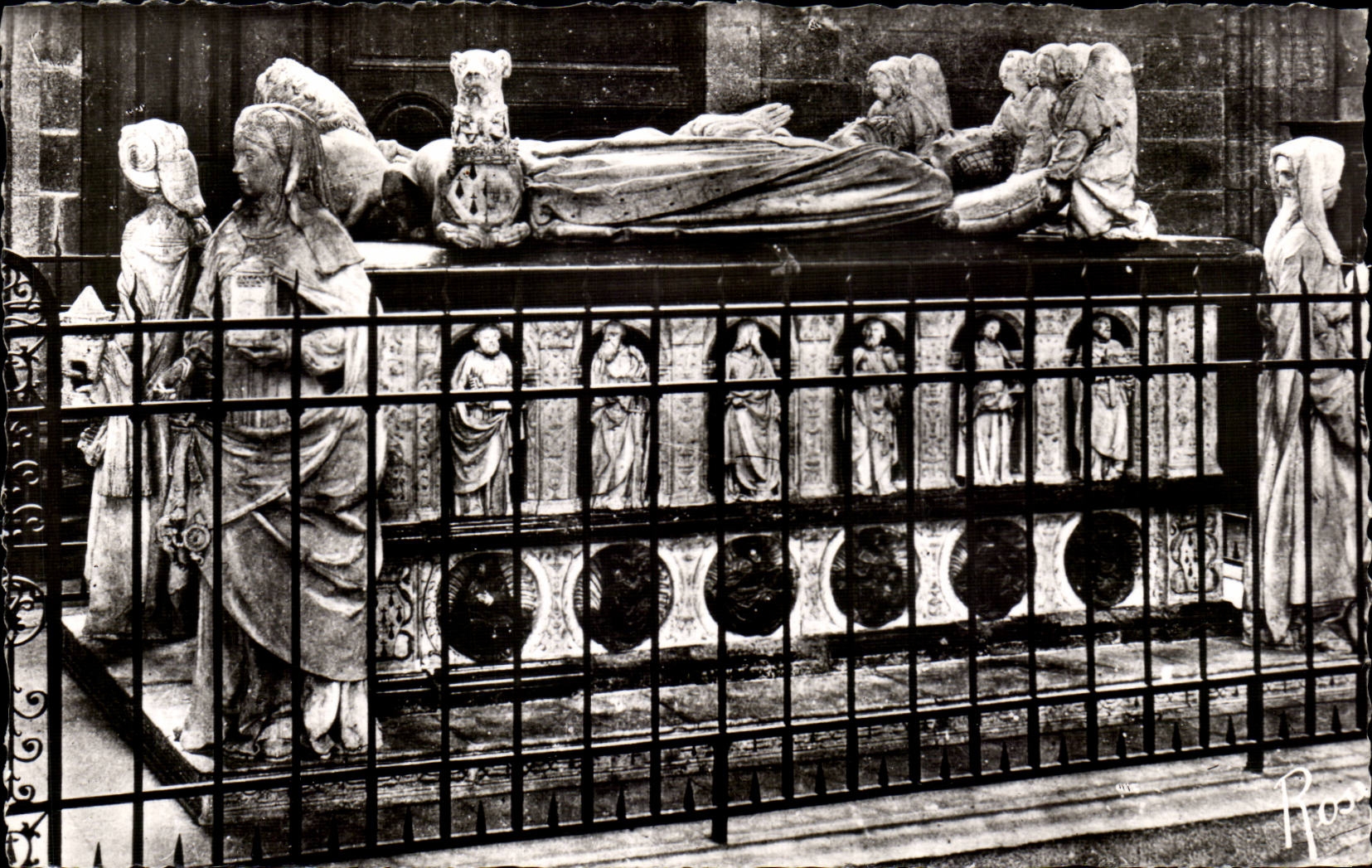 CPA Nantes Cathedral Tomb of François II duke of Brittany