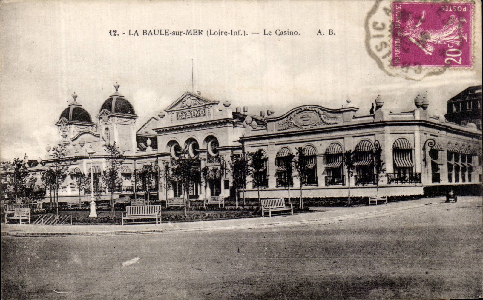 CPA La Baule the casino
