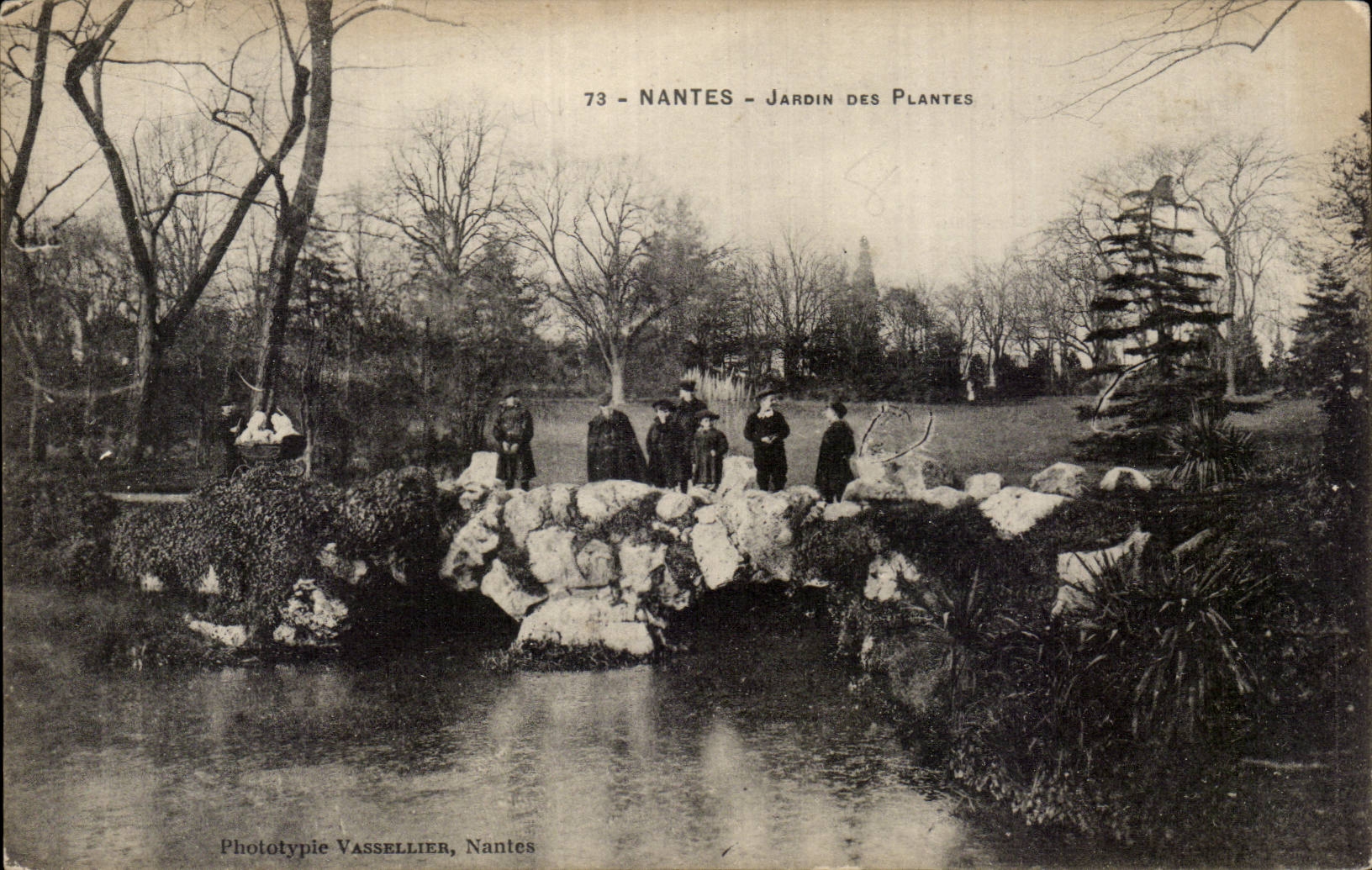 CPA Nantes Botanical garden