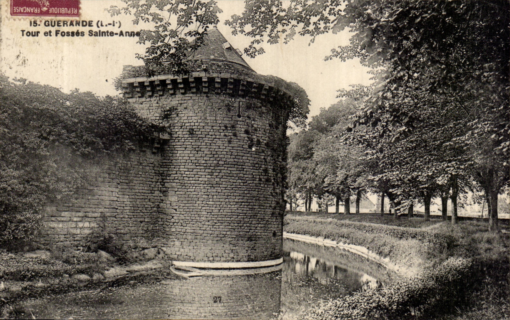 CPA Nantes Turn and pits Sainte Anne