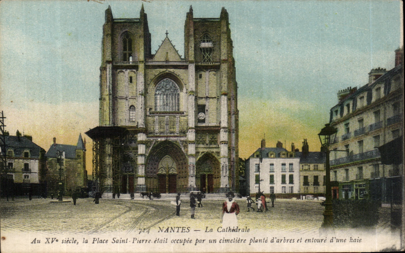 Nantes CPA the cathedral