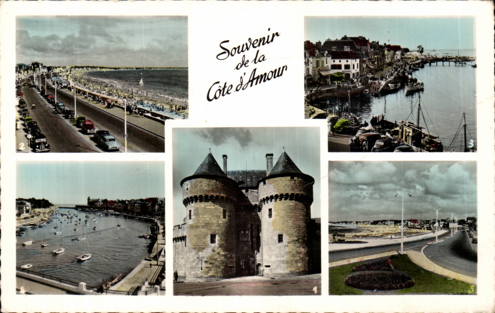 MODERNE KARTE Andenken des Masses der Rustung Guerande Baule Pornic Pouligueun Pornichet