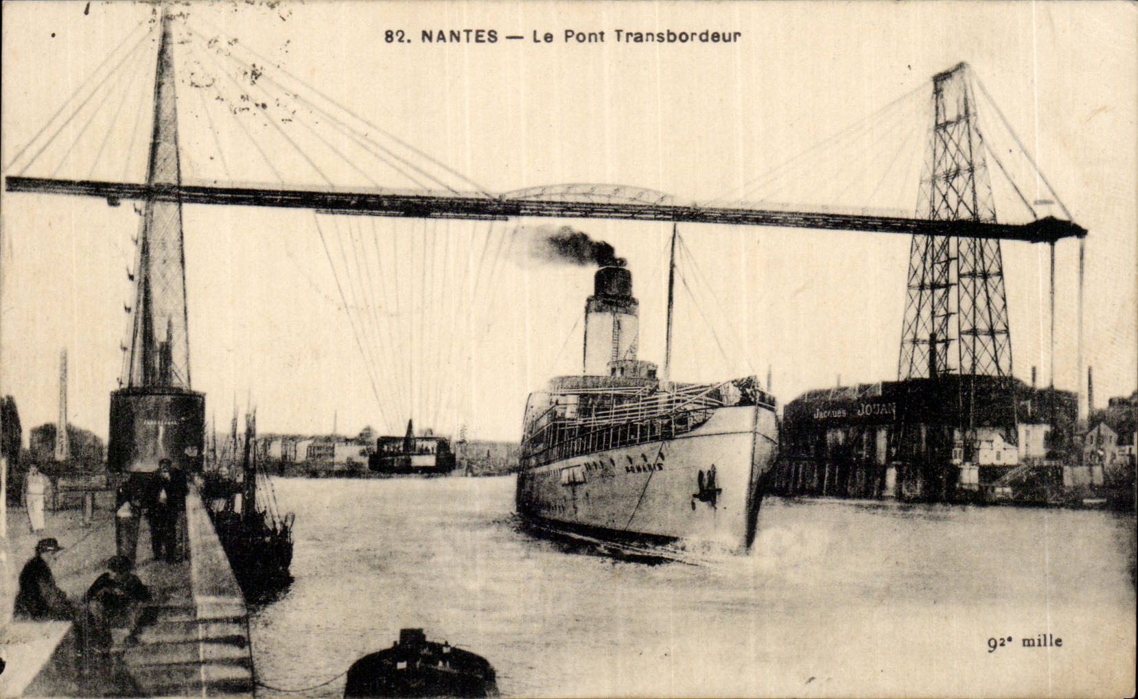 CPA Nantes the transporter bridge