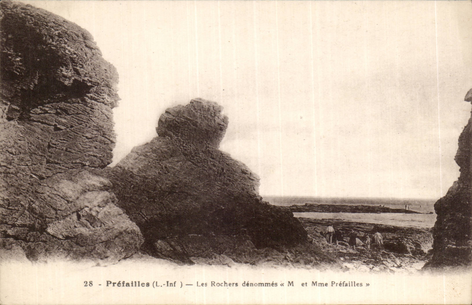 CPA Prefailles schaukelt benanntes M und Mrs Prefailles