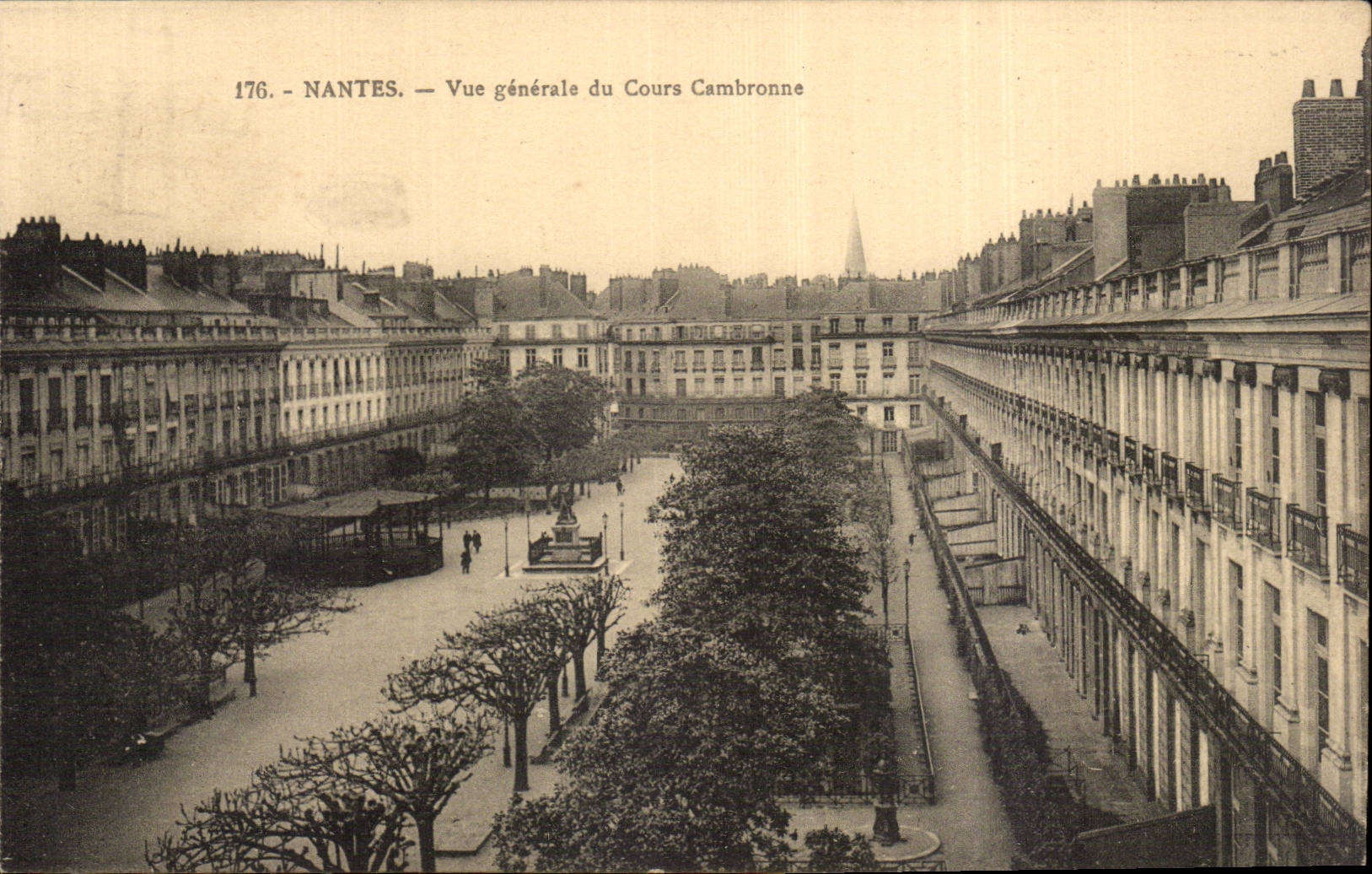 Nantes CPA View of the Cambronne course