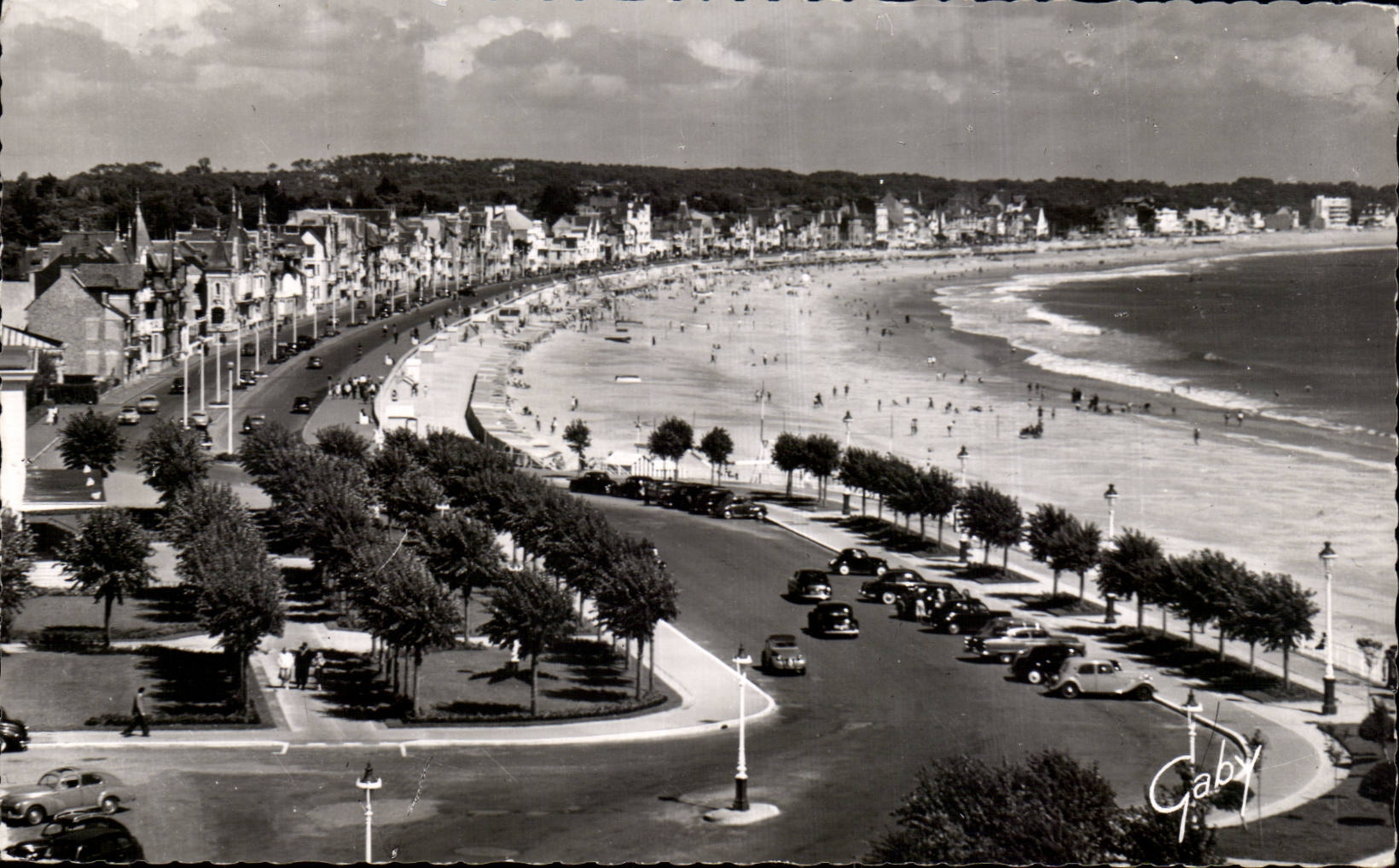 CPA La Baule the esplanade of the casino