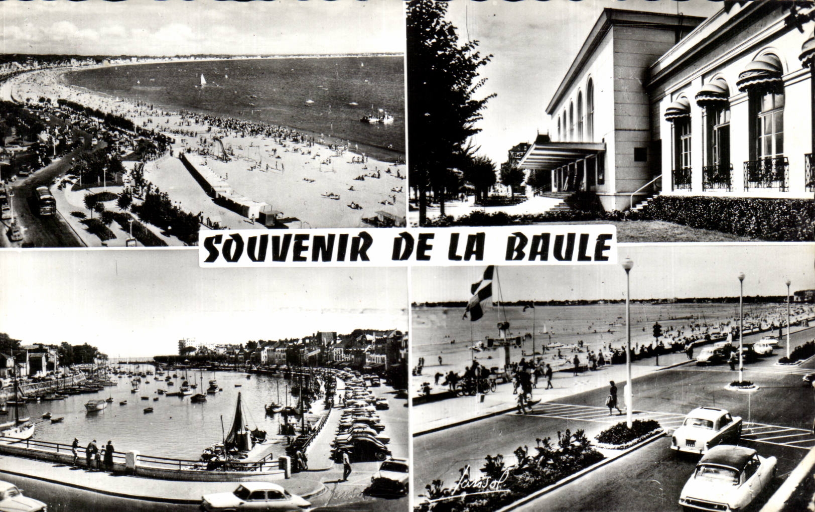 CPSM Souvenir of the beach