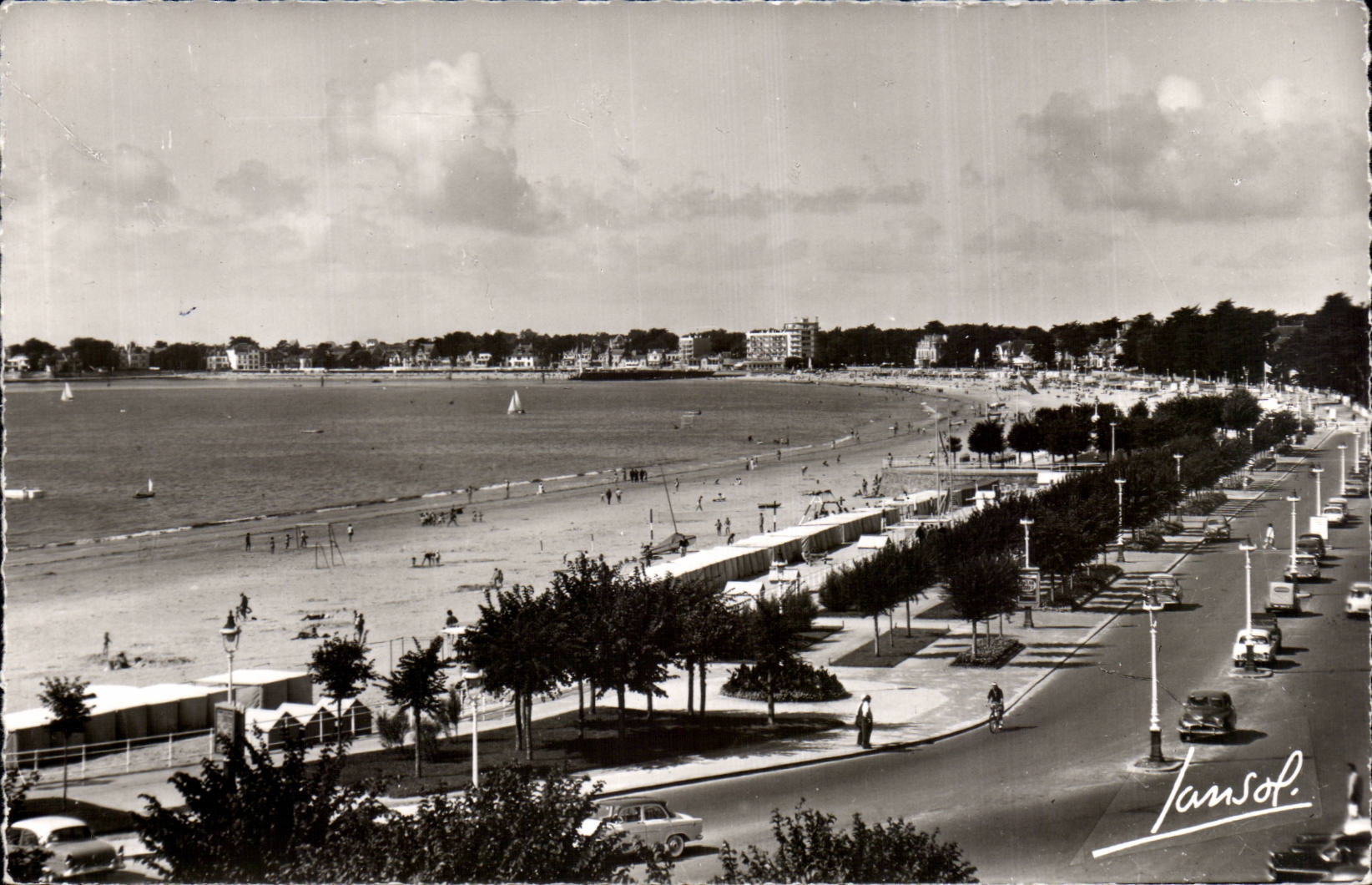 CPSM La Baule Esplanade of the casino