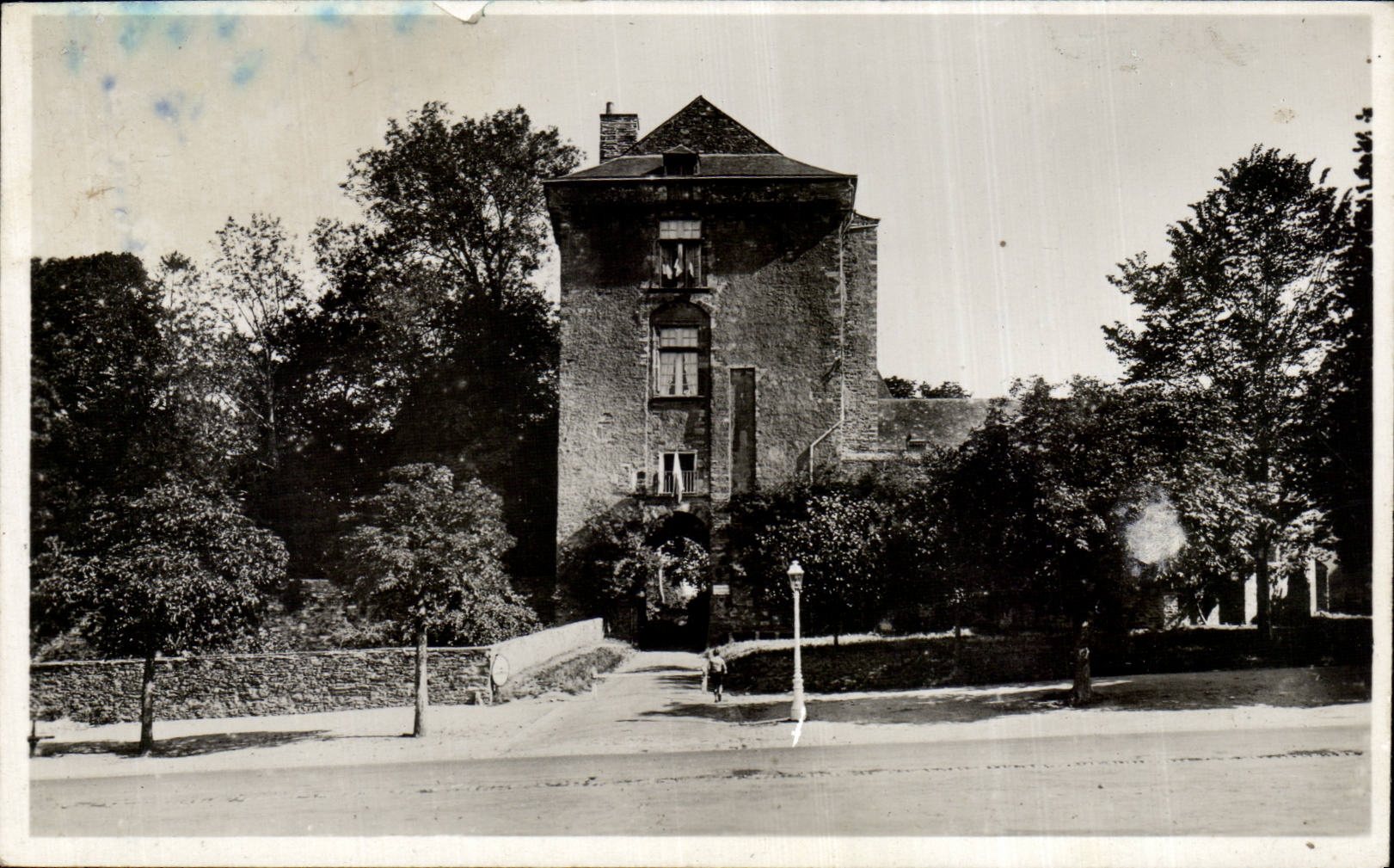 CPA Chateaubriant the castle Main entrance