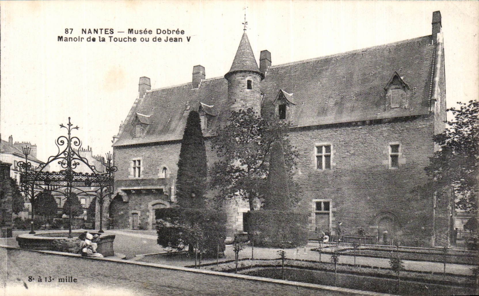 Nantes CPA Museum Dobree Manor of the Key or Jean V