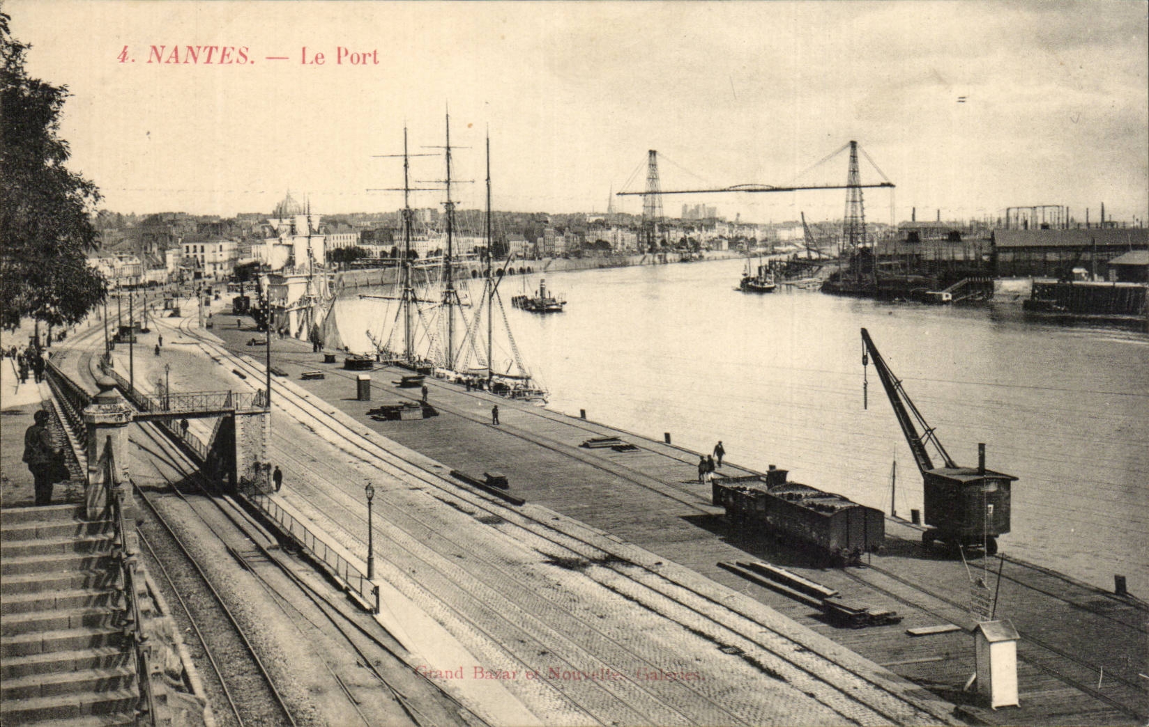 CPA Nantes the port